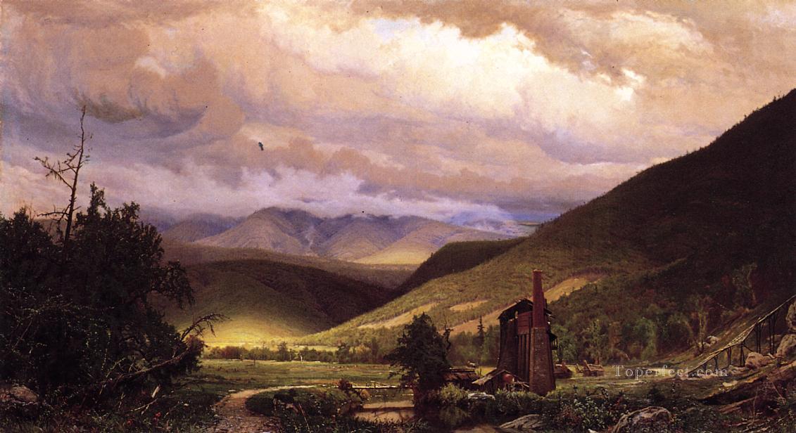 Old Smelter scenery Hugh Bolton Jones Oil Paintings